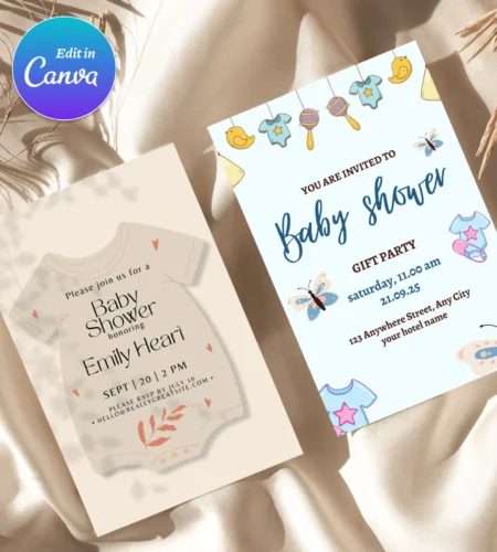 Baby Shower Invitation Template - Image 4