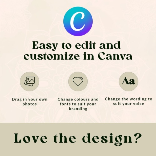 Yoga Instagram Post Templates - Image 4