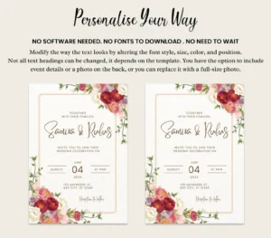 Engagement Invitations - Personalise your way