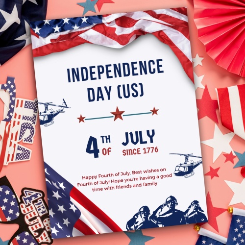4th of July Party Welcome Template - Image 4