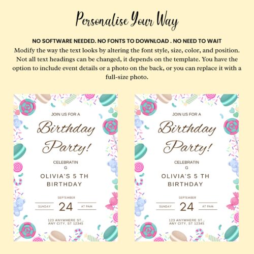 Custom Fiesta Party Sign Template | Custom Party Decor - Image 4