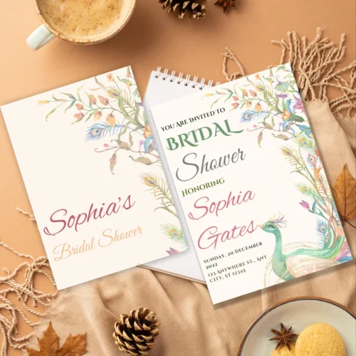 Bridal shower invitation template