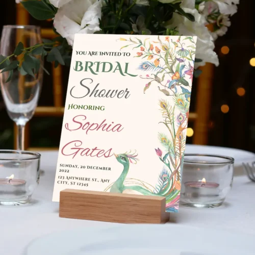 Printable Bridal Shower Invitations - Image 4