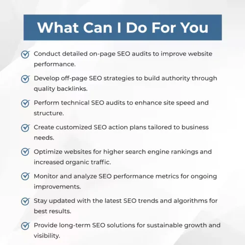 Professional Website SEO Audit Service - Image 3
