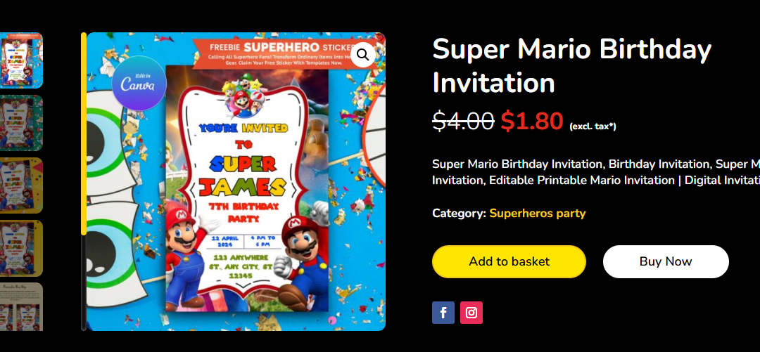 5 Best Superhero Birthday Party Invitation Templates