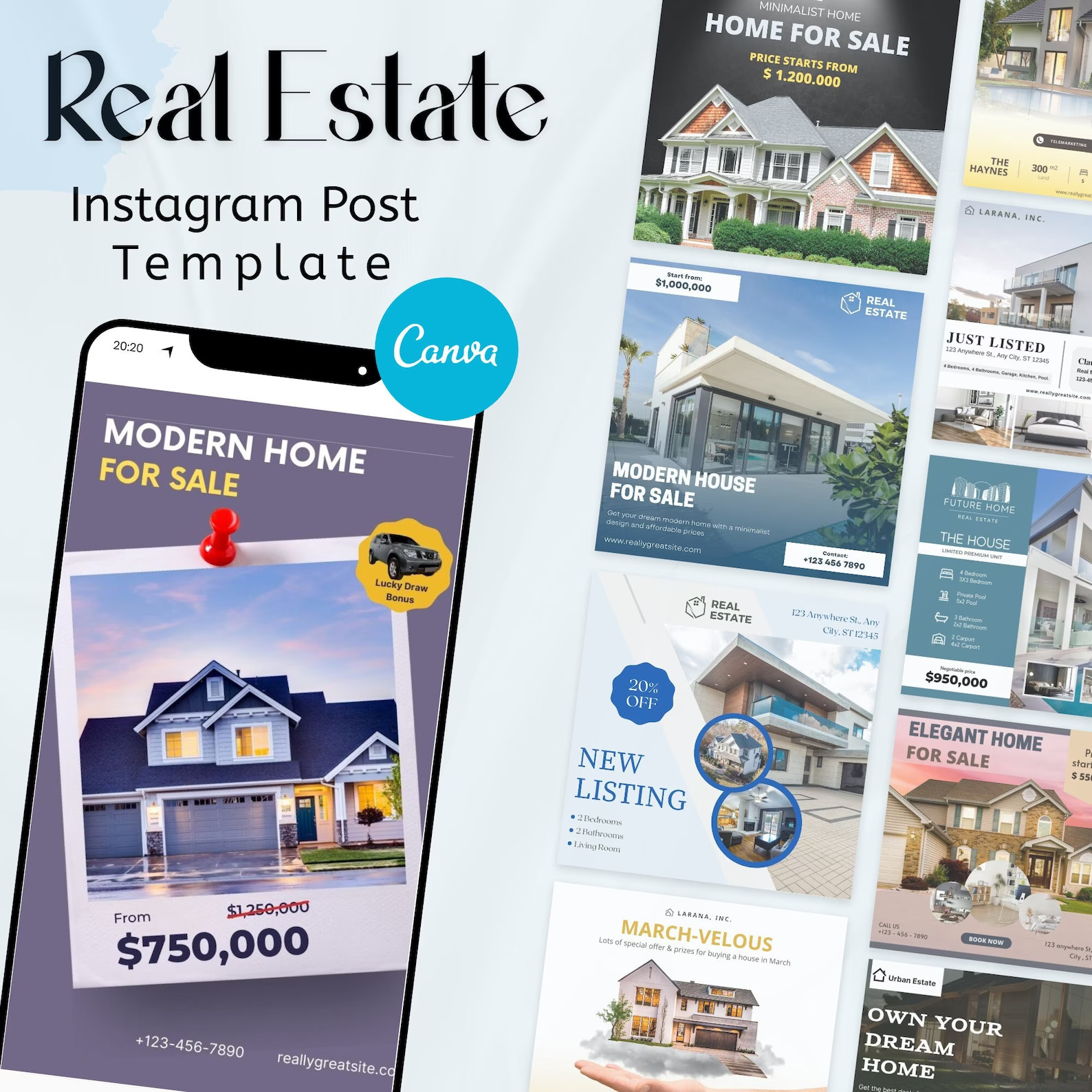 Real Estate Instagram Post