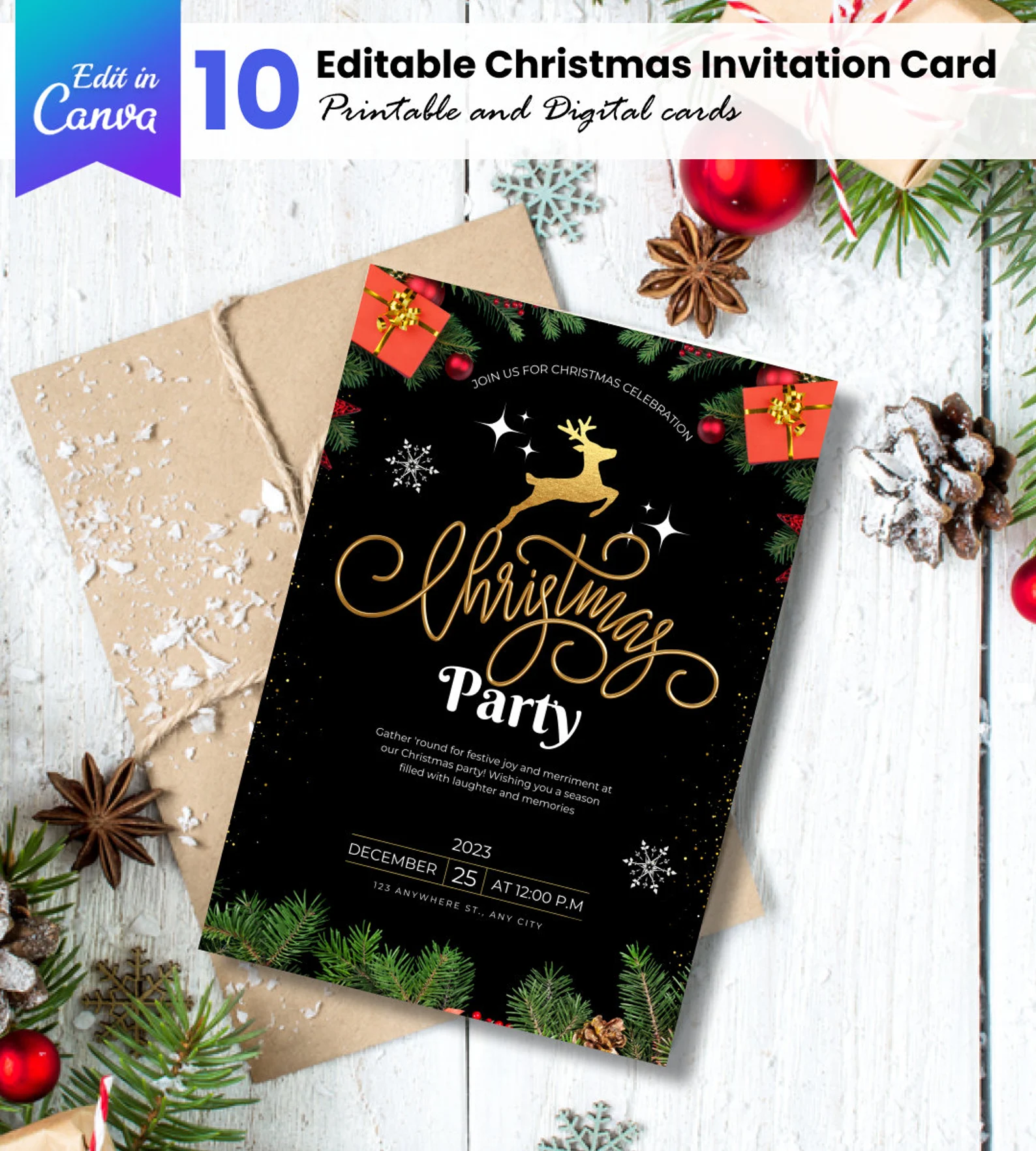 Christmas Party Invitation