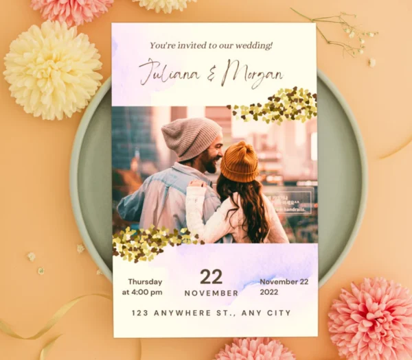 Editable Fiesta Bridal Shower Invitations - Image 2