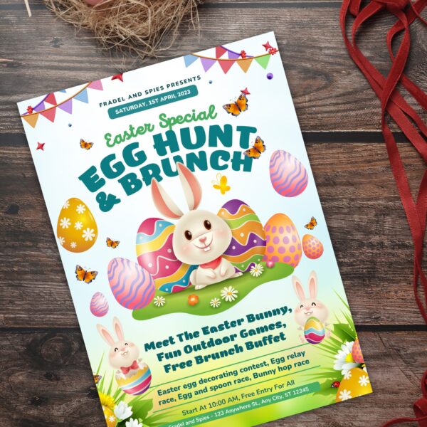 Easter Peeps Parties Invitation Template - Image 3