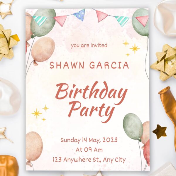 Editable Custom Sign Fiesta Party Sign | Fiesta Party Invitation Template - Image 2
