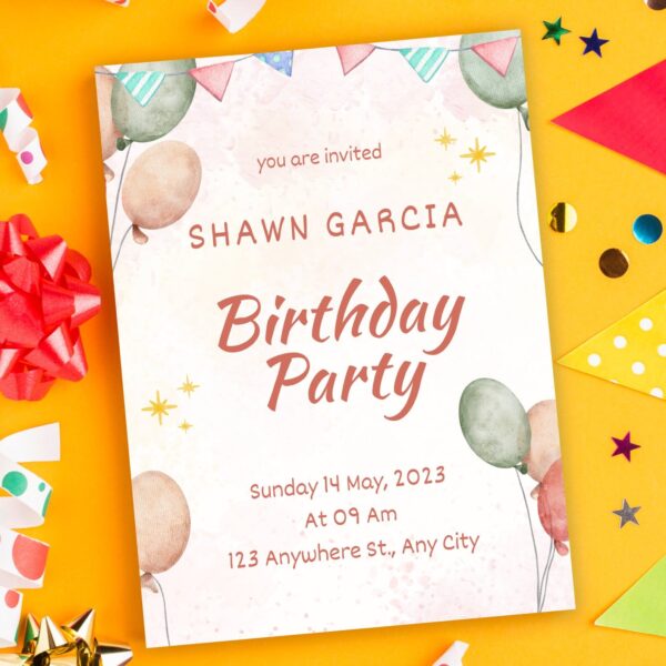 Editable Custom Sign Fiesta Party Sign | Fiesta Party Invitation Template - Image 3