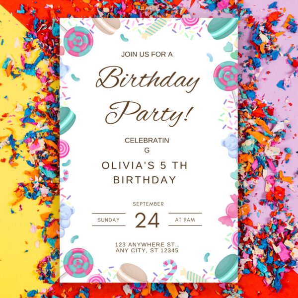 Custom Fiesta Party Sign Template | Custom Party Decor - Image 3