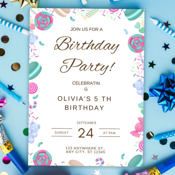 Custom Fiesta Party Sign Template | Custom Party Decor - Image 5