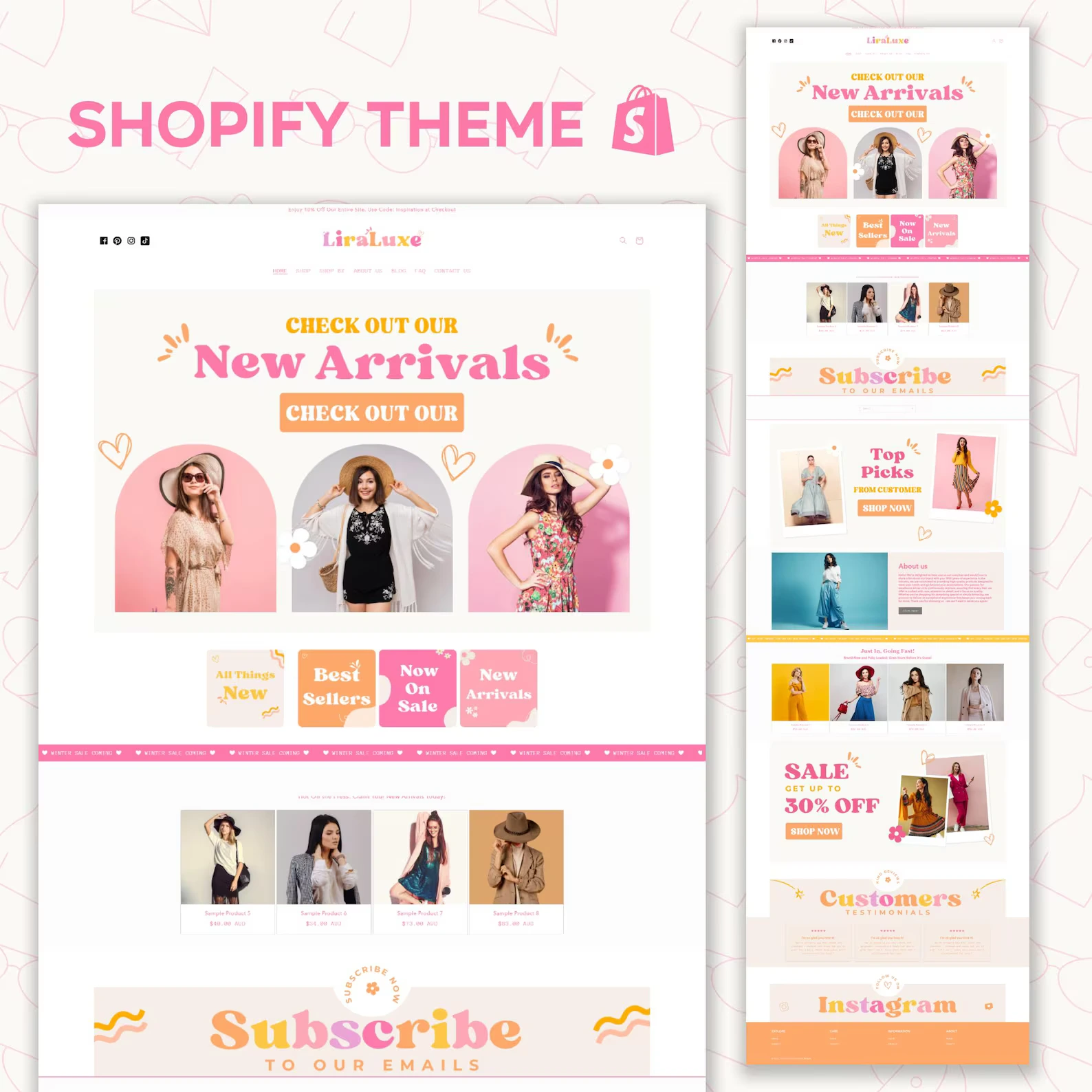 LiraLuxe Shopify Theme