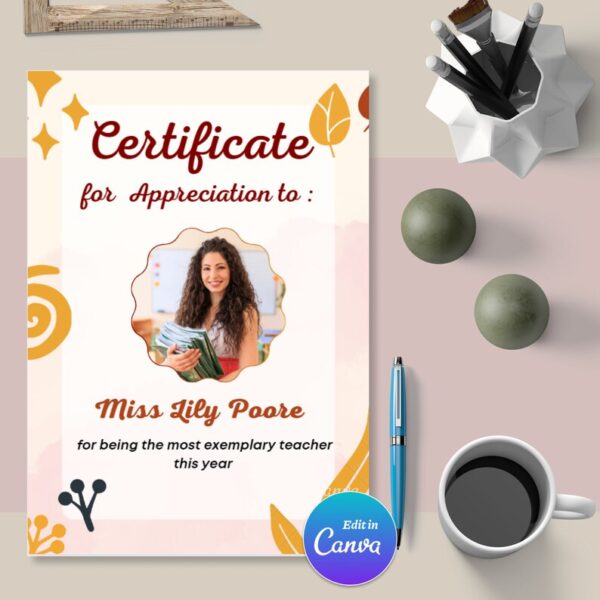 Printable Teacher Appreciation Cards - Image 3