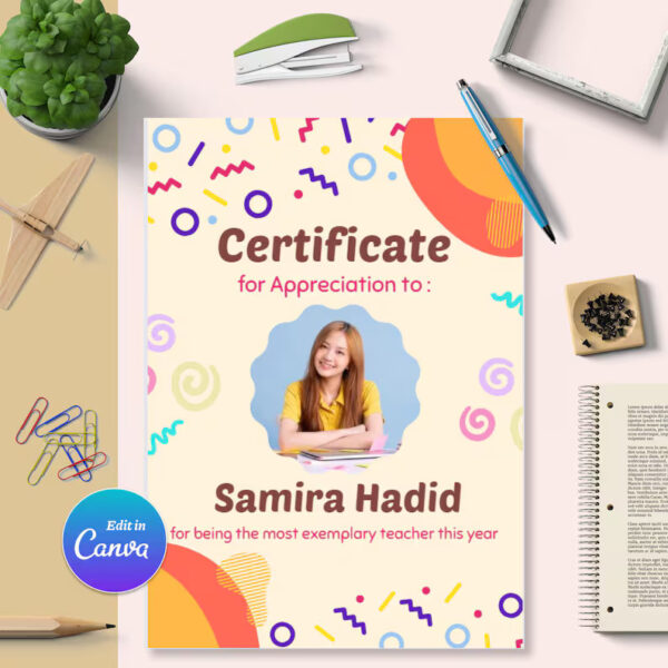Editable Teacher Appreciation Gift - Printable Teacher Card - Image 2