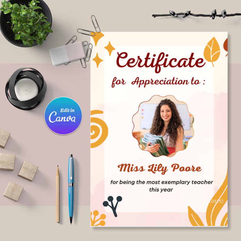 Printable Teacher Appreciation Cards