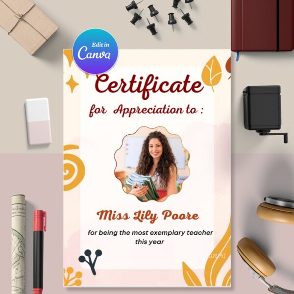 Printable Teacher Appreciation Cards - Image 4