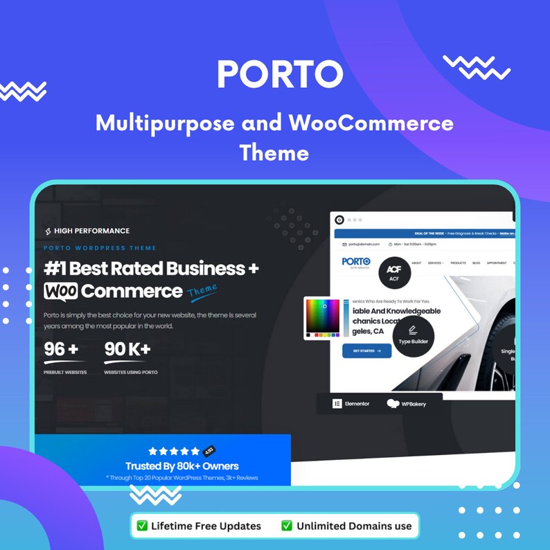 Porto Multipurpose and WooCommerce Theme