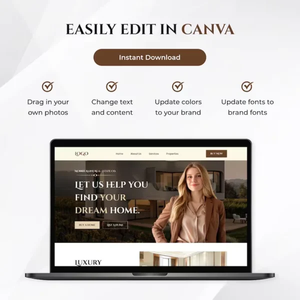 Real Estate Website Template - Image 4