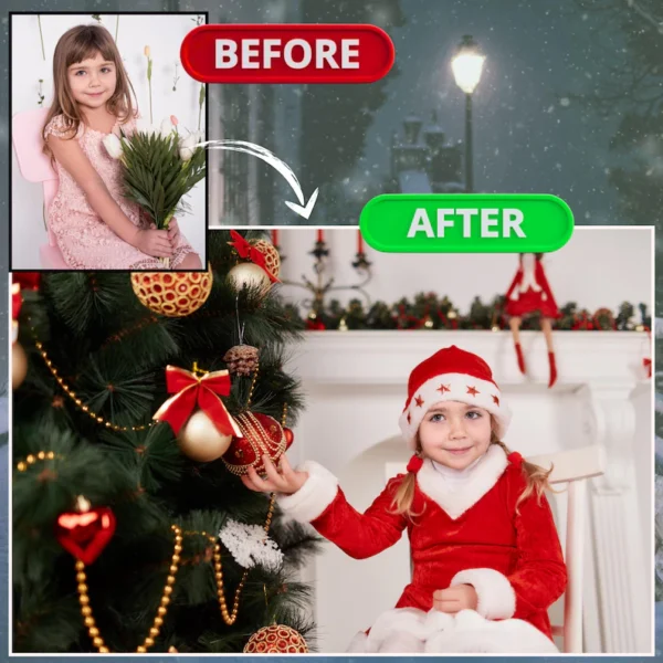 Transform Your Photos into Festive Christmas Scenes - Image 3