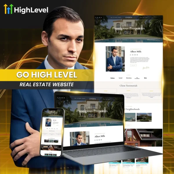 GoHighLevel Real Estate Website Template