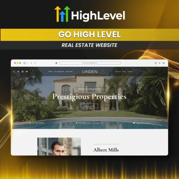 GoHighLevel Real Estate Website Template - Image 4
