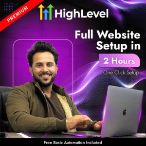 Website setup in 2 hours