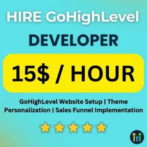 Hire Go High Level Expert