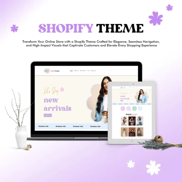 Shopify Femine Theme - Image 5