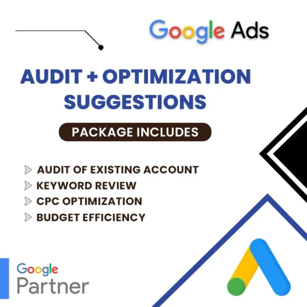 Google ads audit and optimization