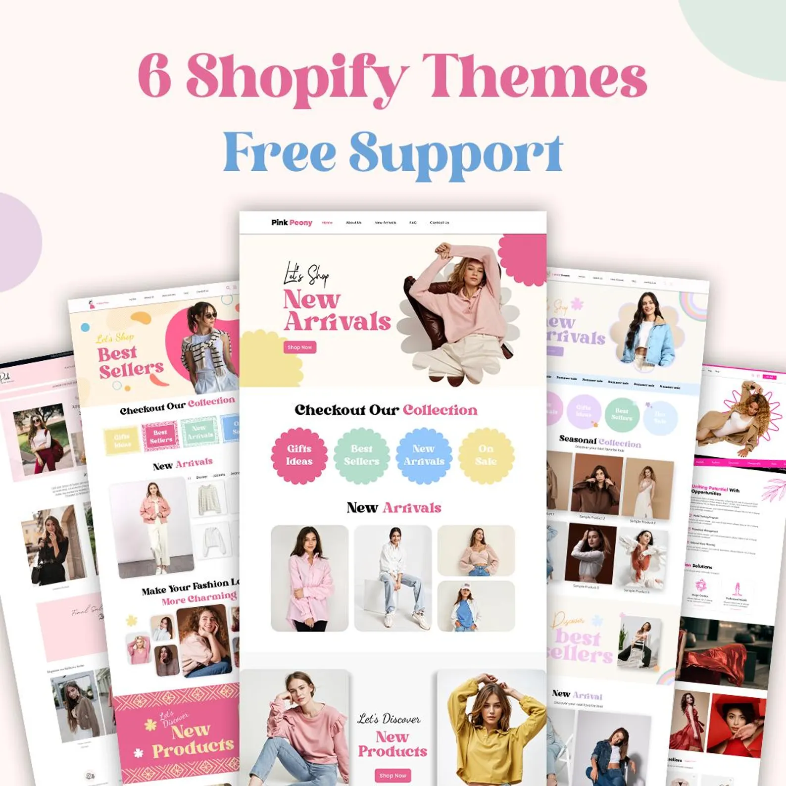 6 Shopify Theme Bundle