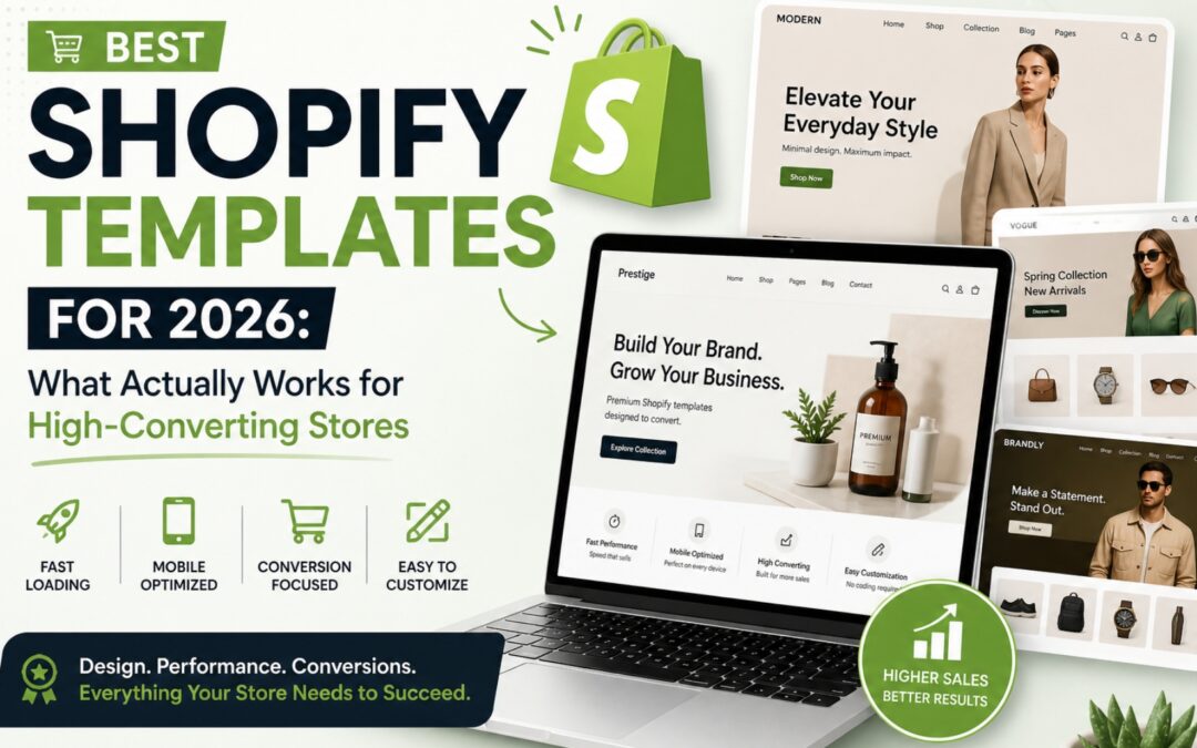 Best Shopify Templates for 2026: What Actually Works for High-Converting Stores