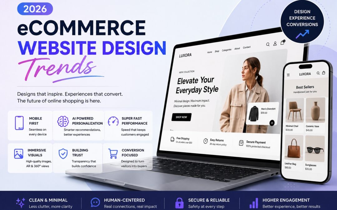 Top eCommerce Website Design Trends Dominating 2026