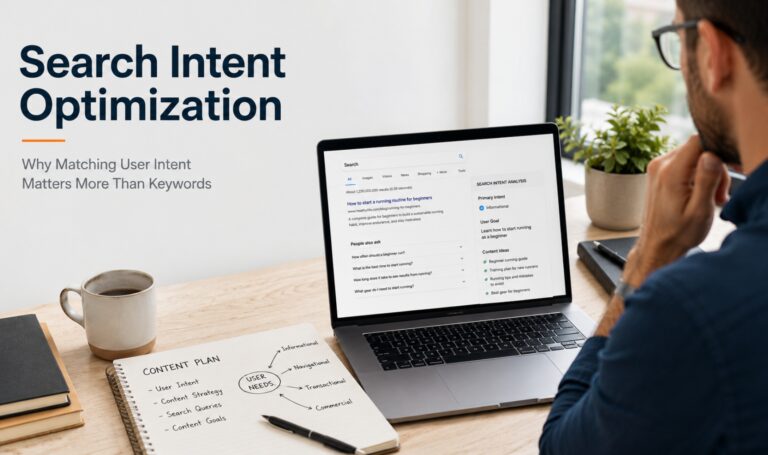 Search intent optimization