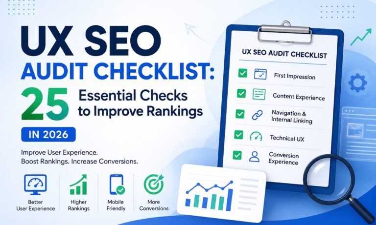 UX SEO Audit Checklist