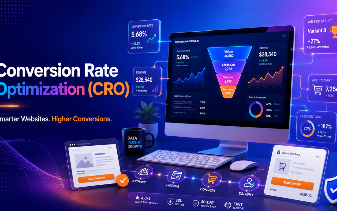 Conversion Rate Optimization (CRO): 18 Proven Ways to Turn More Visitors Into Customers