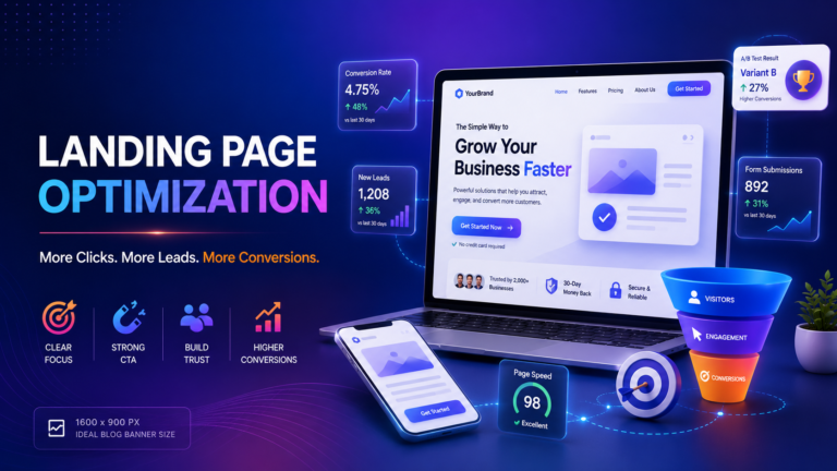 Landing page optimization