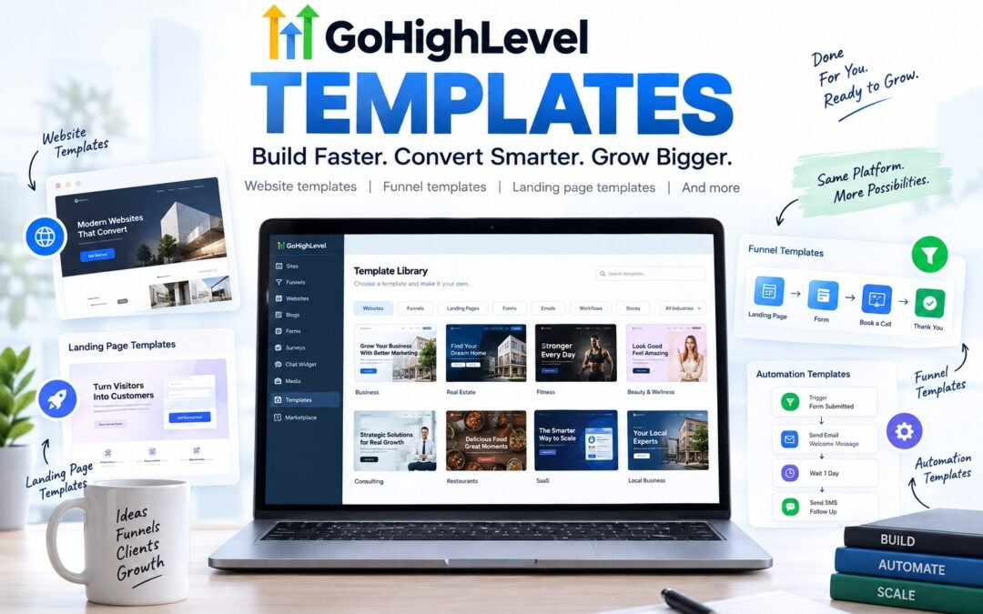 GoHighLevel Templates: How to Choose, Customize & Use Them in 2026