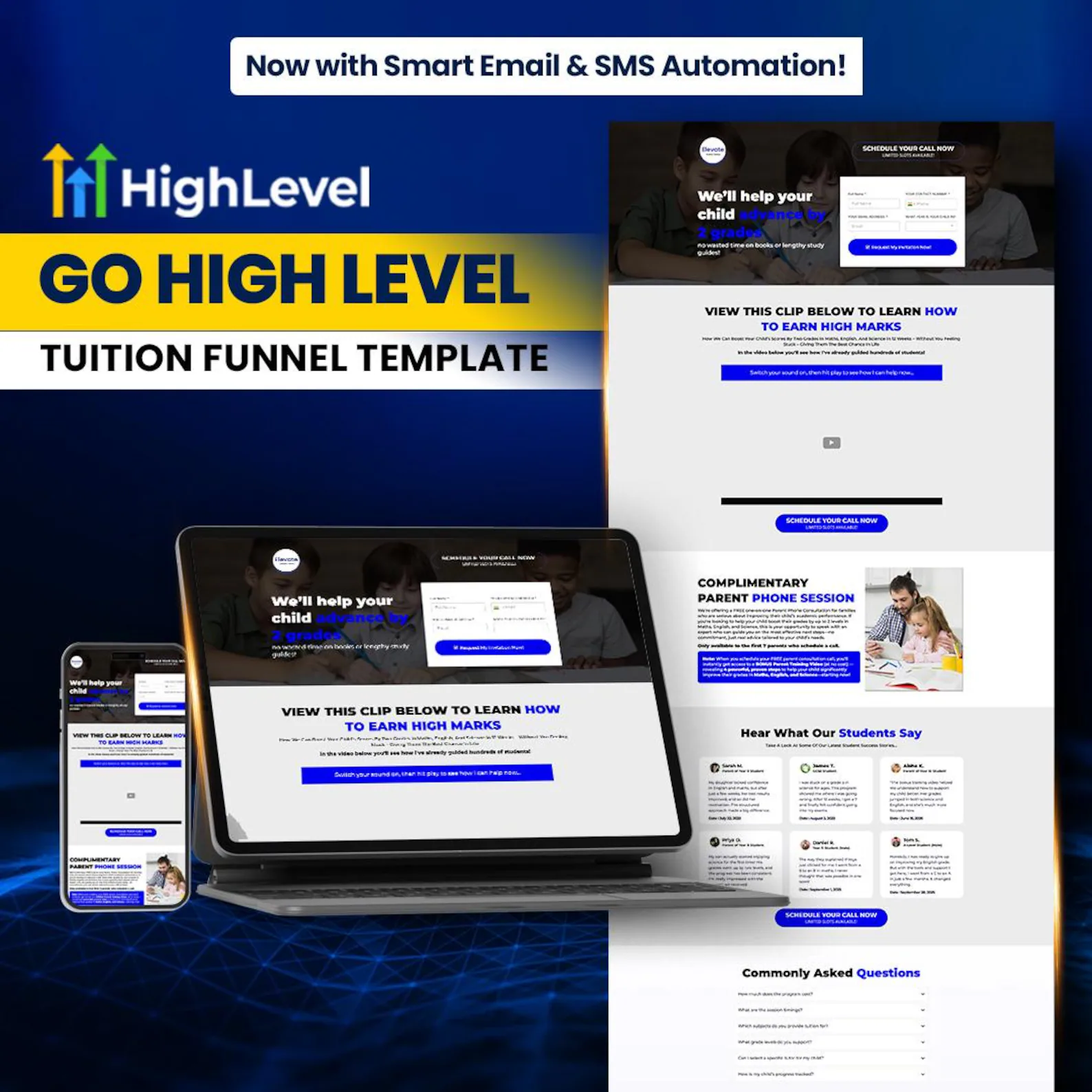 Tuition Funnel Template – Lead Magnet for Go High Level with Email Automation - Image 3