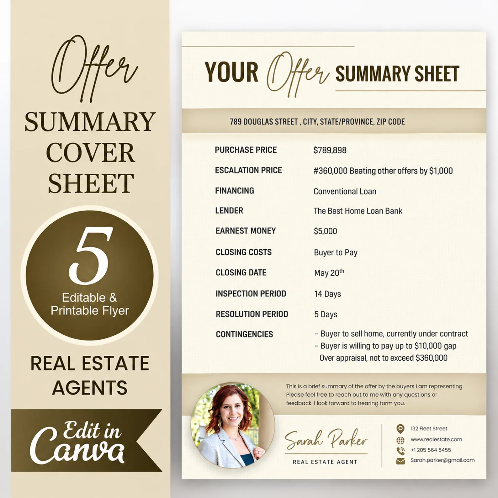 Real Estate Flyer Template BUNDLE