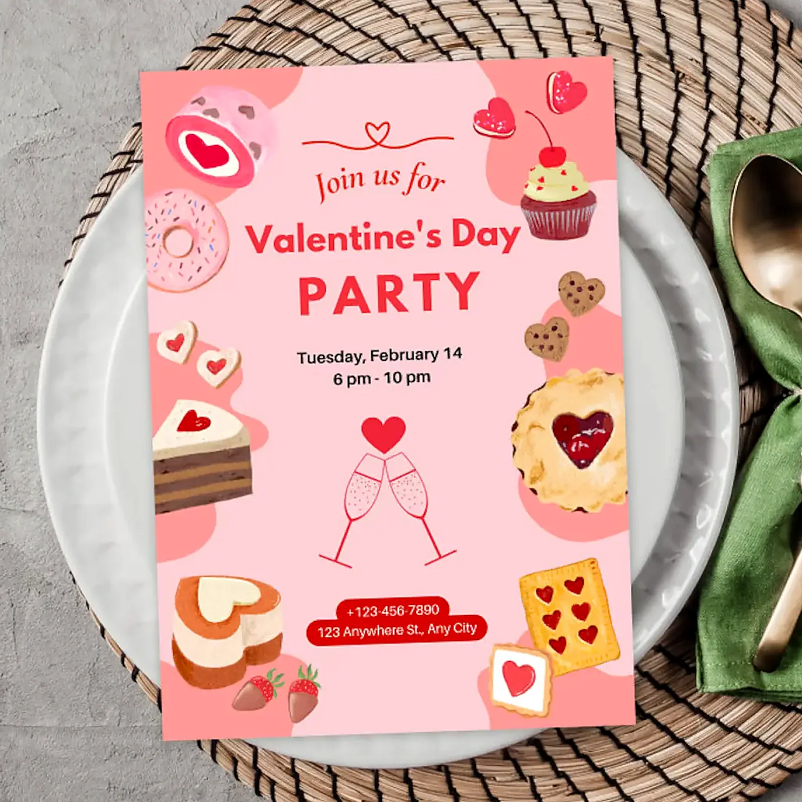 Valentines day digital card
